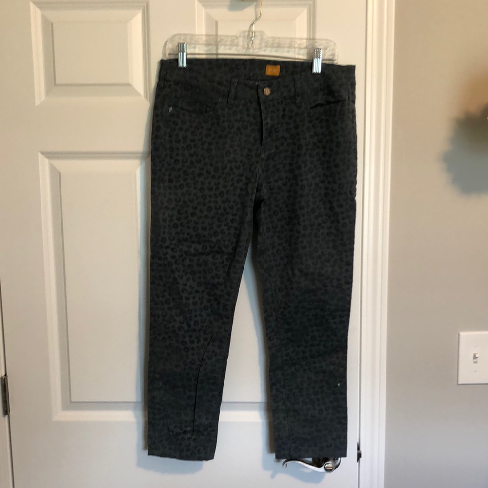 Pilcro textured cropped pants